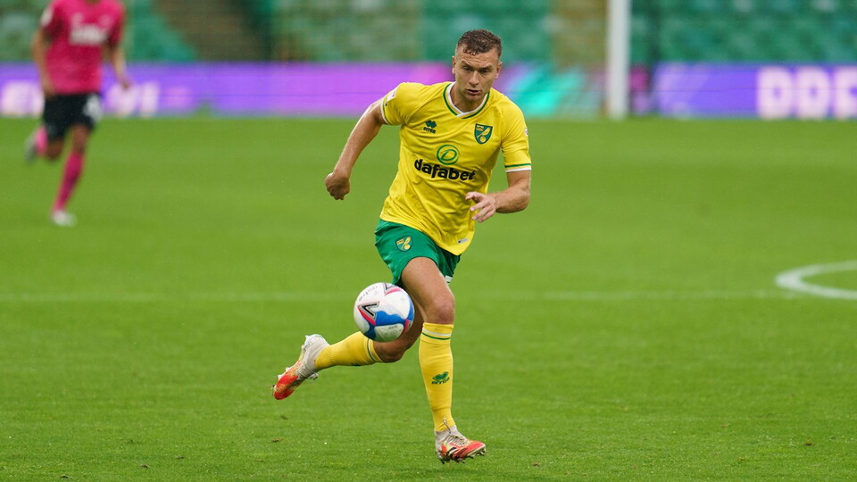 Ben Gibson made his Norwich City debut in Saturday’s 1-0 defeat at home to Derby County, and the summer signing didn’t look out of place in Daniel Farke’s back four.