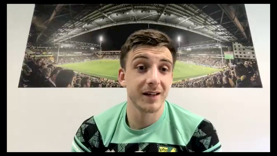 Norwich City fans from around the world were given a welcome surprise last week when striker Jordan Hugill joined them for a question-and-answer session.