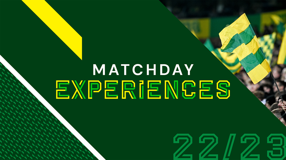 Matchday experiences are back at Carrow Road this season and are now on sale for the full 2022/23 campaign.
