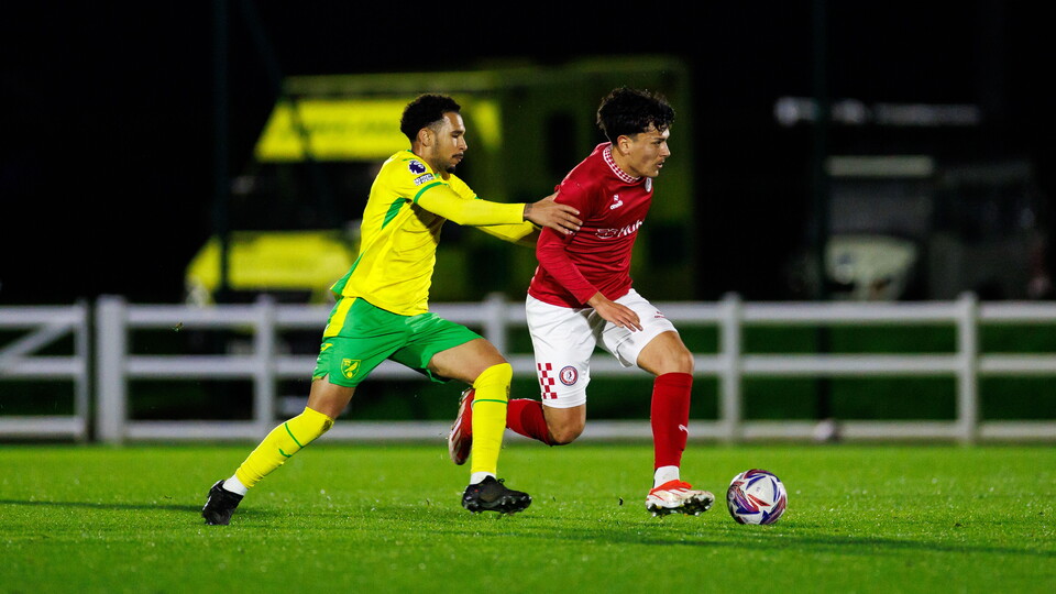 Norwich City Under-21s had to settle for a point in the Under-21 Premier League Cup, drawing 2-2 away to Bristol City.
