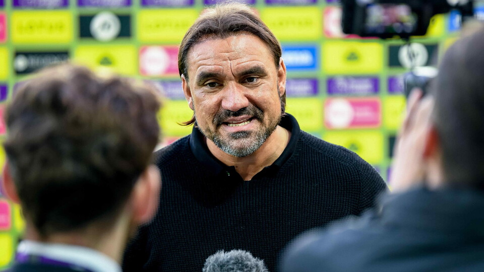Daniel Farke was pleased with the step forward his Norwich City side made in their goalless draw against Brighton and Hove Albion.