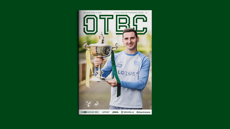The official matchday programme for Norwich City v Swansea City in the Sky Bet Championship is now available to purchase online ahead of the fixture on Saturday, April 27.