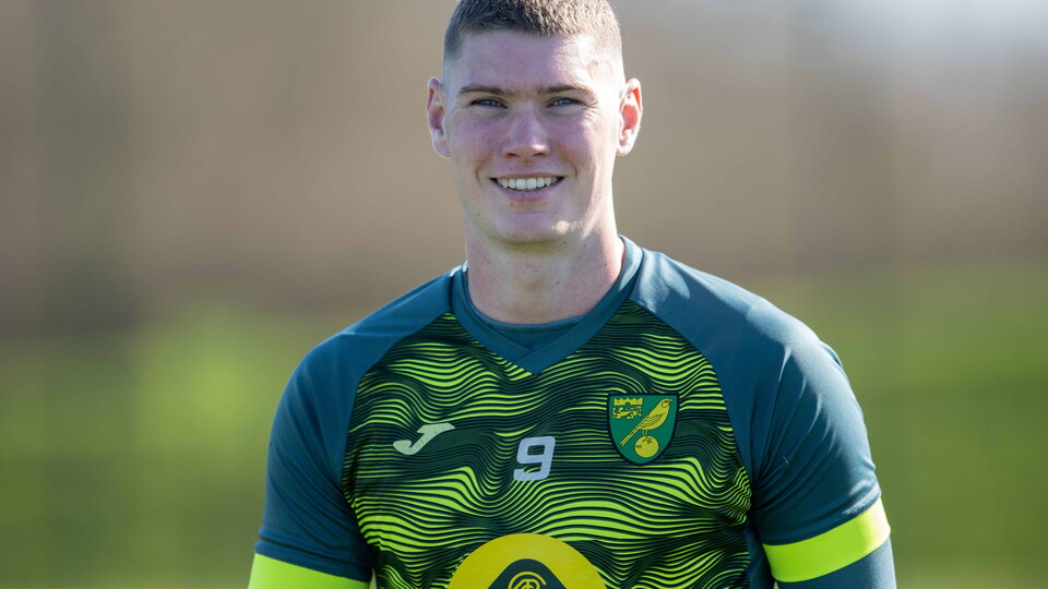 Norwich City goalkeeper Dan Barden was among those back at Lotus Training Centre for Thursday's session.
