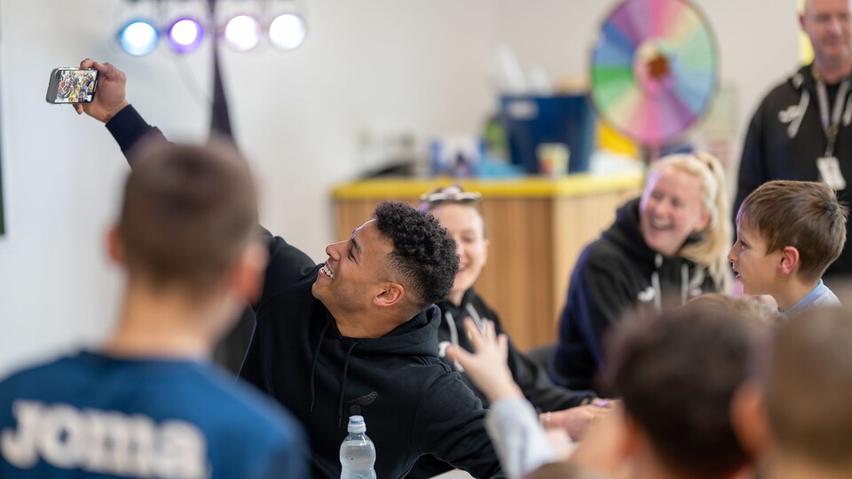 Norwich City hosted a busy Easter party for junior canaries at The Nest on Wednesday afternoon.
