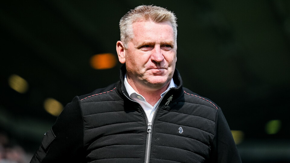 Dean Smith says the attitude and mood of his players in training this week has been good ahead of Saturday’s game with Aston Villa.