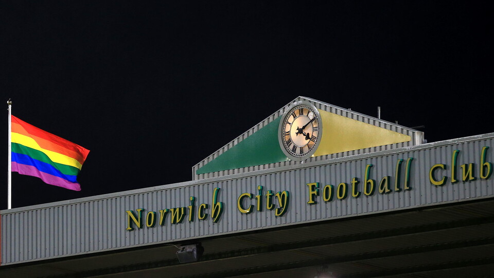Norwich City are proud to support LGBTQ+ History Month and Football v Homophobia’s month of action, as part of our on-going work to challenge discrimination and celebrate diversity in football.