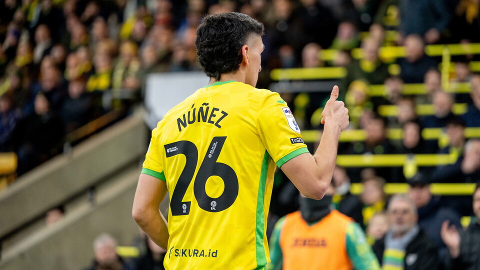 In celebration of Marcelino Núñez's birthday today (Saturday) get free 'NÚÑEZ 26' printing on all new replica shirts purchased before 11.59pm tonight.