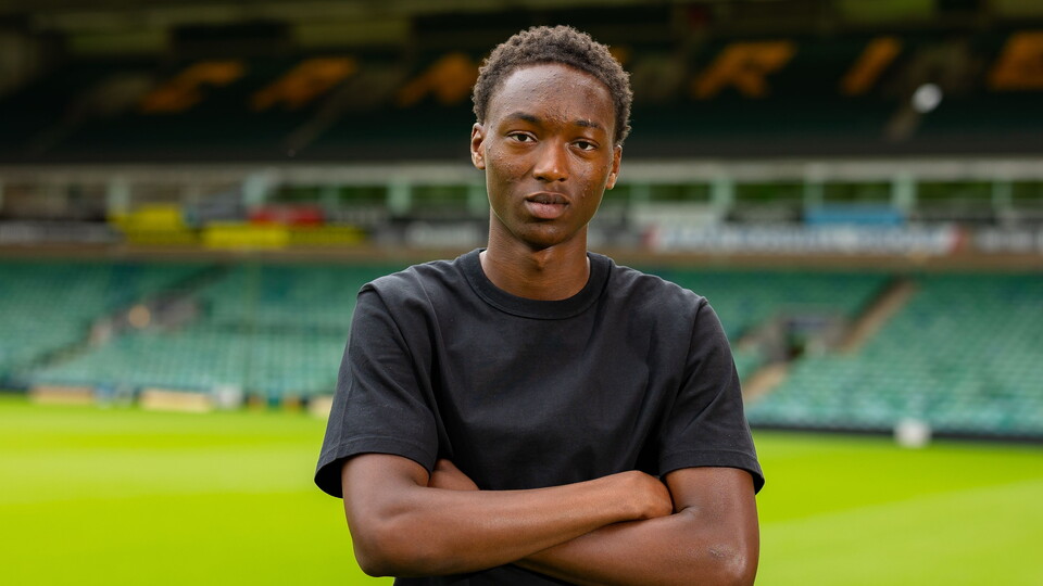 Norwich City Academy forward Errol Mundle-Smith spoke with Canaries TV after signing his first professional contract at the club.