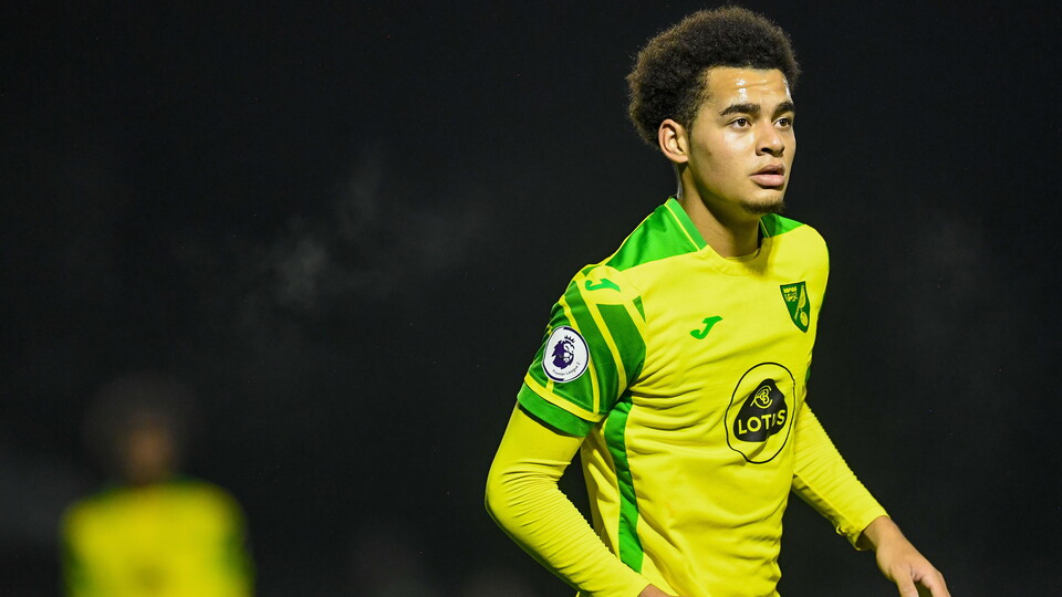 Norwich City Academy forward Tom Dickson-Peters has been named as the Premier League 2 Player of the Month for December.