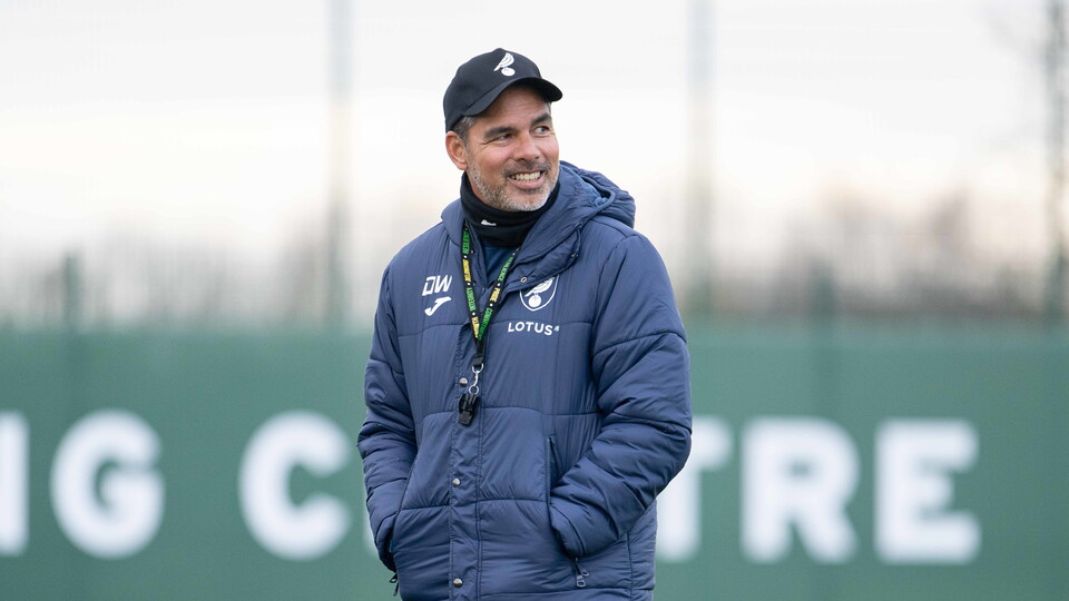 New Norwich City head coach David Wagner has gotten straight down to work, taking his first training session.