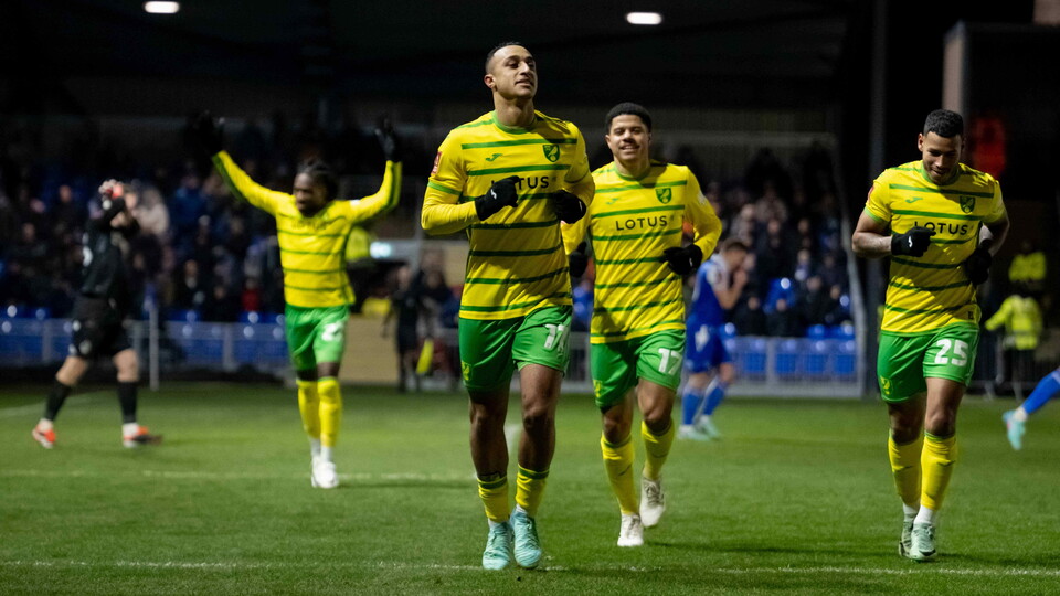 Norwich City were 3-1 winners away at Bristol Rovers to progress into the fourth round of the Emirates FA Cup.