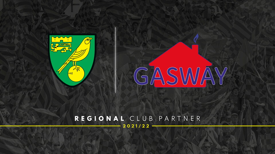 Norwich City are pleased to welcome back Gasway Services as a regional partner for the 2021-22 season.