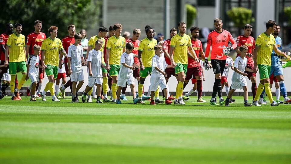 Todd Cantwell and Jonathan Rowe hit the target this afternoon to help City take a draw away from their pre-season friendly against SSV Jahn Regensburg at ASV Grassau Sportspark.