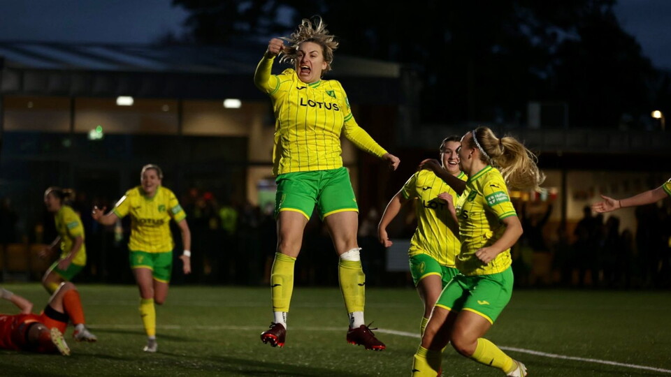 Norwich City Women advance to the third round of the Vitality FA Cup after beating Sutton Coldfield 3-2 at The Nest thanks to goals from Megan Todd (2) and Natasha Snelling.