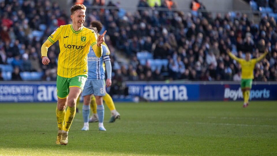 Kieran Dowell has been named as Norwich City’s Anglian Home Improvements Player of the Month for January, following a supporter vote.