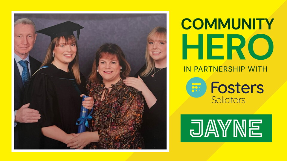 The Fosters Solicitors Community Hero for March is Jayne Biggs from Great Yarmouth, who is the founder and fundraiser of local charity Heart 2 Heart.
