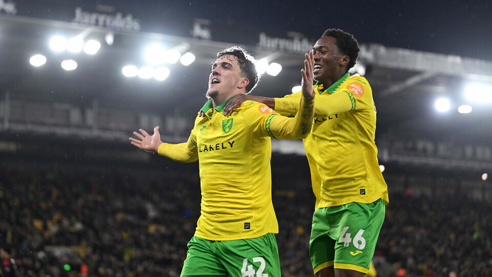 The matchworn shirts from Norwich City's 5-1 win against Walsall are now available via auction.