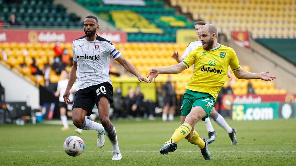 Norwich City got their third consecutive win in the league with a 1-0 victory at home to Rotherham United on Saturday.