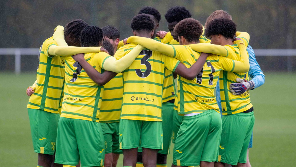 Norwich City Under-18s' fixture at home to Crystal Palace on Saturday, December 2 has been postponed.