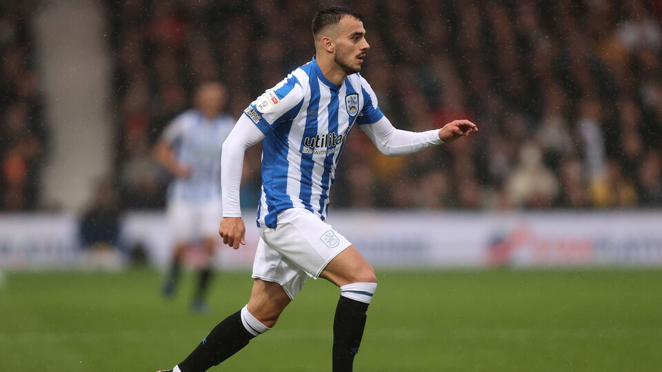 Norwich City loanee Danel Sinani registered his first goal for Huddersfield Town on Saturday.