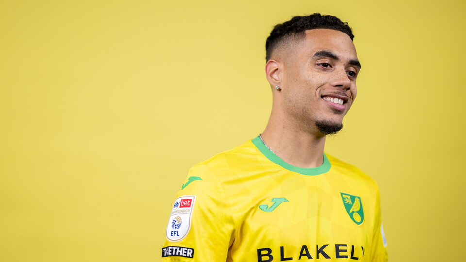 Take a look at some of the imagery from Lewis Dobbin's media session to announce his loan signing.