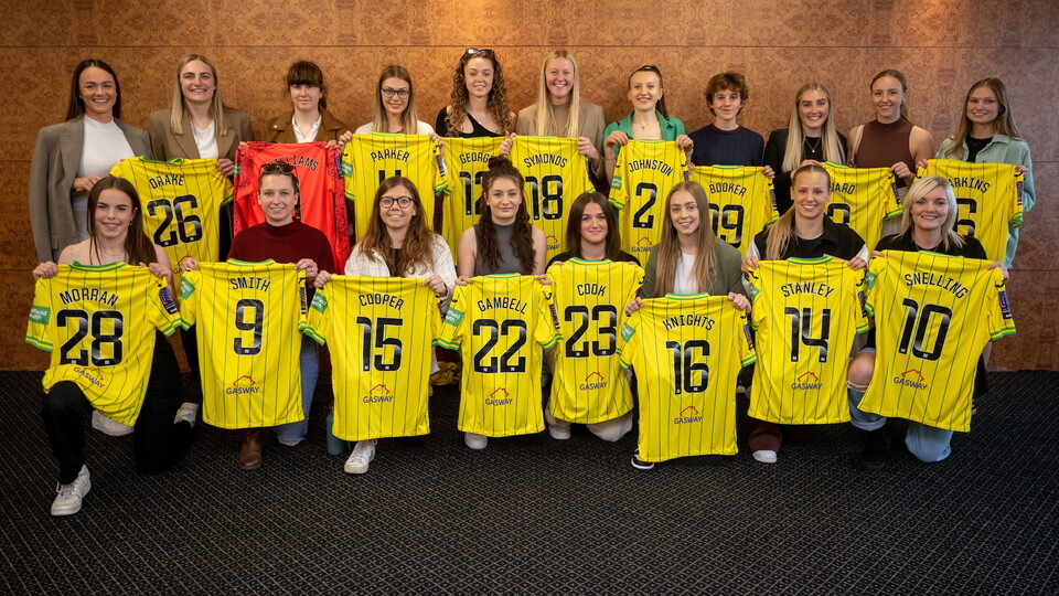 Norwich City Women welcomed the Girls' pathway, Academy Development Programme and first-team to Carrow Road on Thursday night for a Player Pathway awards night to celebrate the 2022/23 season.