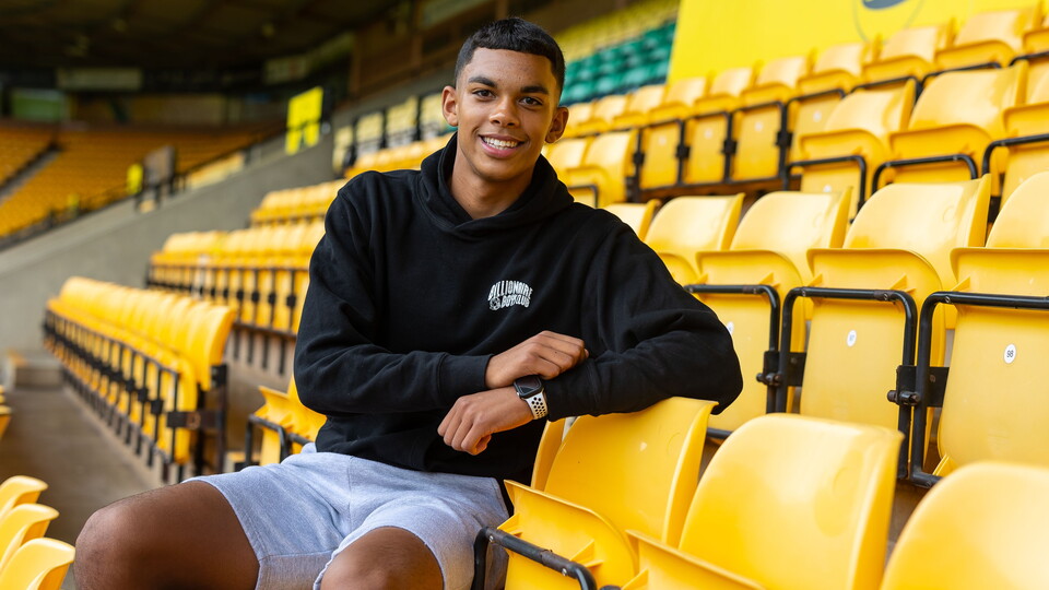 Norwich City Academy defender Waylon Renecke says the hard work continues for him, after he signed his first professional contract with the club.