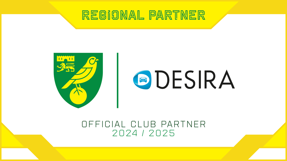 Norwich City are delighted to announce a renewal of our regional partnership with Desira Group for a 10th year.