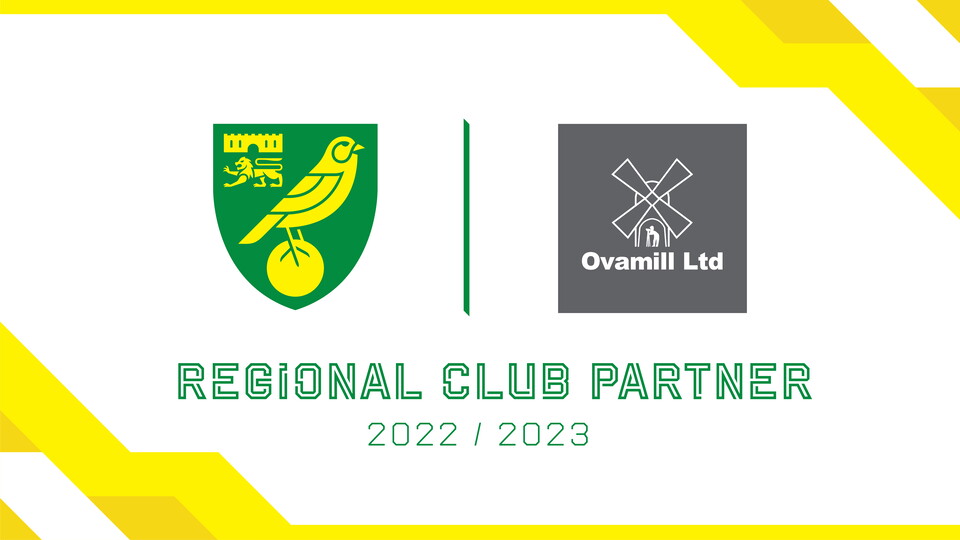 Norwich City are delighted to announce the renewal of our regional partnership with Ovamill LTD.