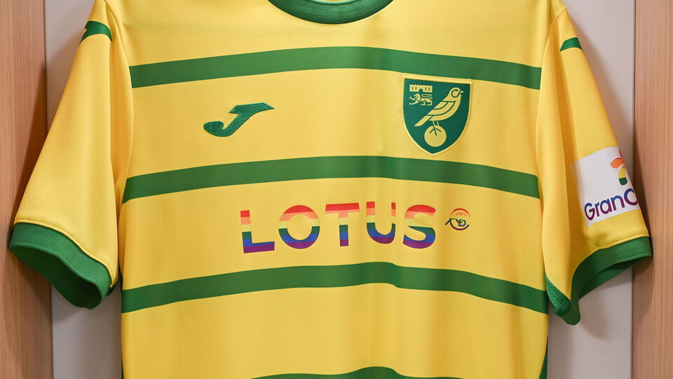 Norwich City’s shirt sponsors will help the club to mark LGBT+ History Month by adapting their logos for both a men’s and women’s fixture in February.