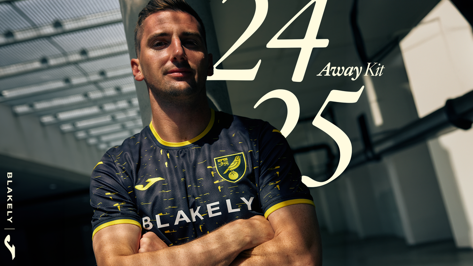 Norwich City’s Joma away kit for the 2024/25 season has been unveiled and is now available to purchase online and in club shops from 9.30am.