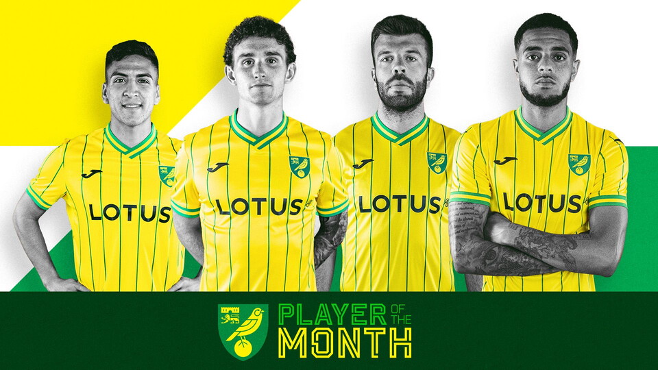 Voting is now open of the Norwich City Player of the Month award for August.