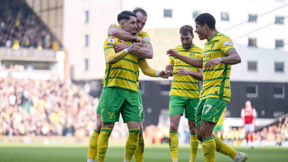 View the best images from Saturday's win over Rotherham United at Carrow Road.