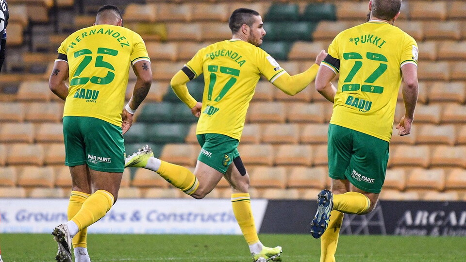 Emi Buendia's sumptuous first-half strike was enough for Norwich City to record their sixth win in a row against Brentford.