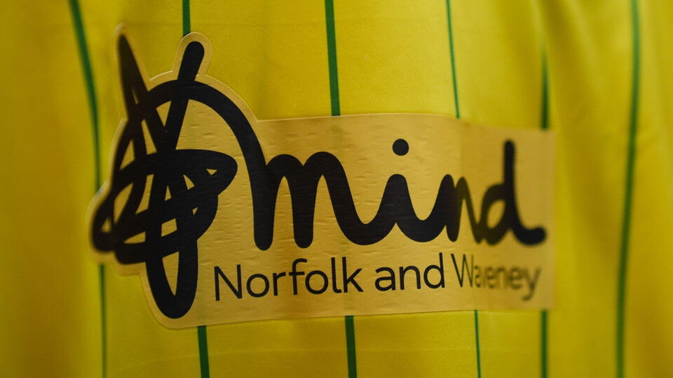 Norwich City are delighted to confirm that the Norfolk and Waveney Mind logo will feature on the shirts of the first team for this weekend's Sky Bet Championship fixture against Preston North End at Carrow Road.