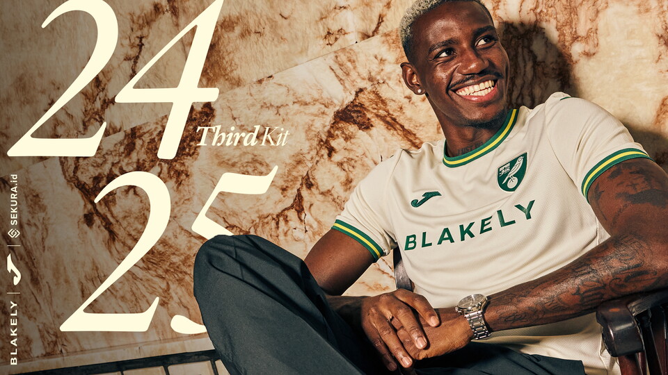 Norwich City’s Joma third shirt for the 2024/25 season has been revealed and is now available to purchase.