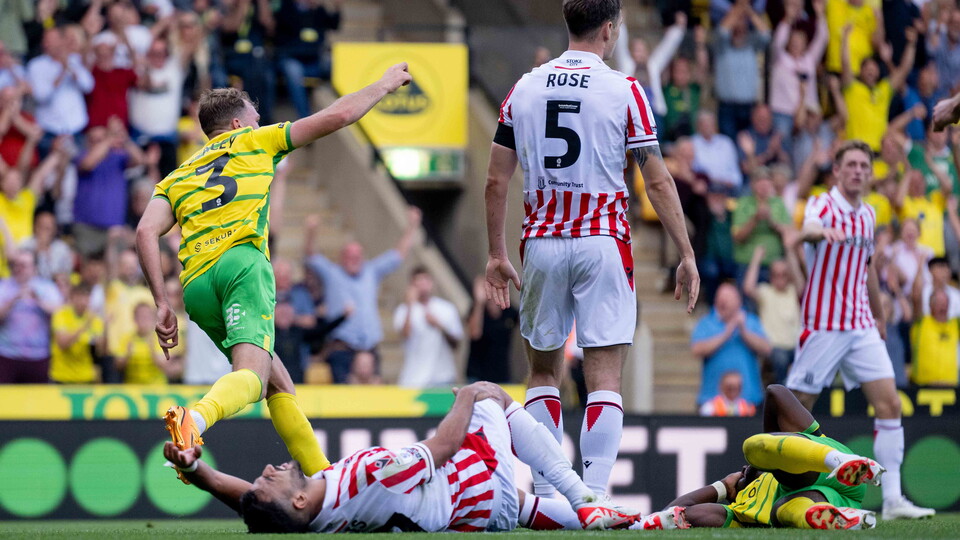 Summer signing Jack Stacey picked up his first goal for the club in a 1-0 Sky Bet Championship win over Stoke City.