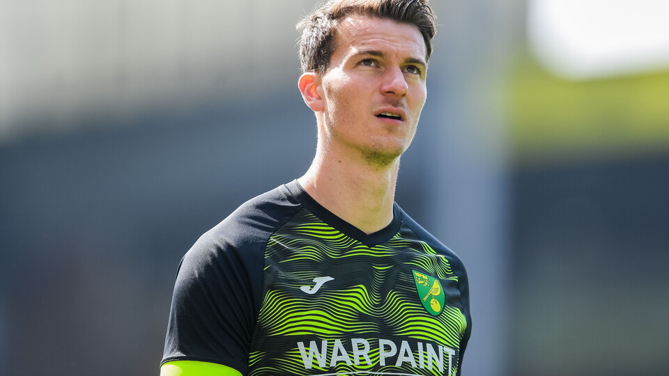 Norwich City defender Christoph Zimmermann met with High Performance Sport students at the University of East Anglia (UEA) on Tuesday to talk about athlete wellbeing.
