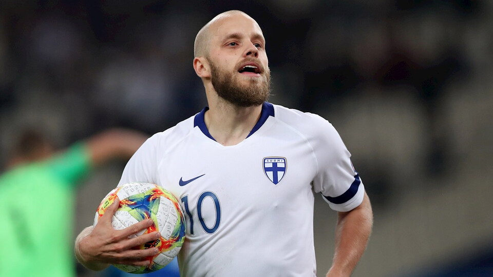 Teemu Pukki has been called up by the Finnish national team for the upcoming international break.