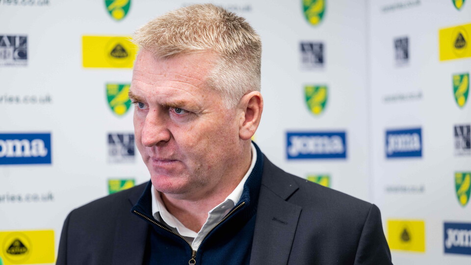 Norwich City head coach Dean Smith spoke to Canaries TV following the 1-0 defeat at home to Luton Town in the Sky Bet Championship.