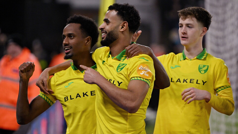 Anis Ben Slimane and Ali Ahmed scored as Norwich City were 2-1 winners over Sky Bet Championship leaders Coventry City.