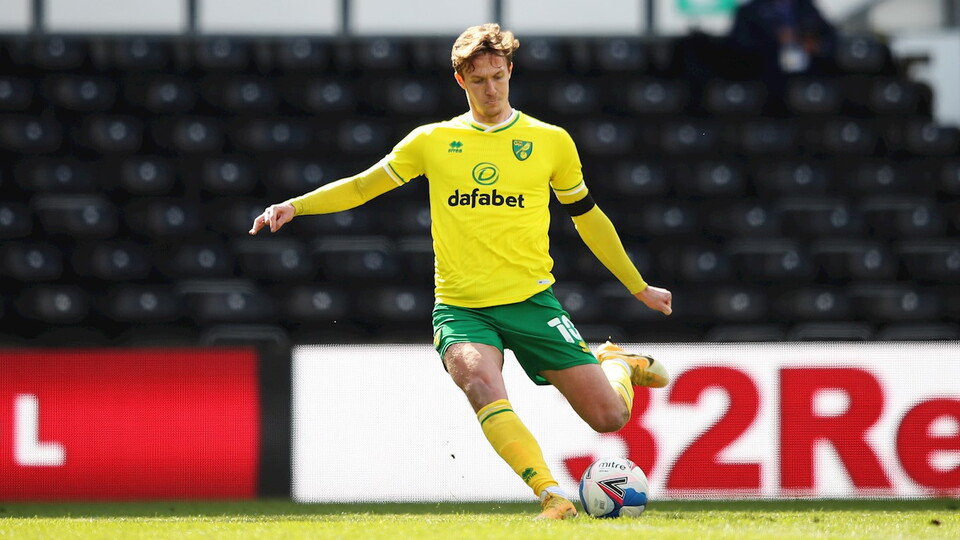 Norwich City midfielder Kieran Dowell signed for the Club on July 30, 2020.