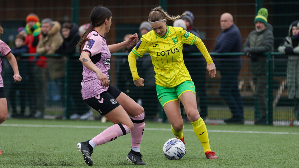 Norwich City Women fell victim to a 7-1 defeat at the hands of league leaders, Hashtag United at The Nest on Sunday, February 12.