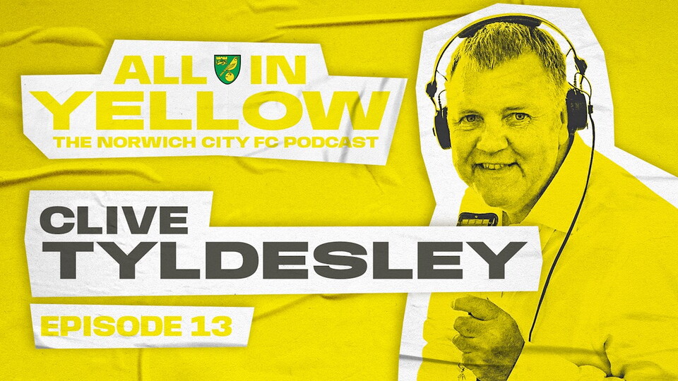 Episode 13 of the All In Yellow podcast is out now and this week, Alice Piper and Dan Wynne welcome commentator Clive Tyldesley to the show.