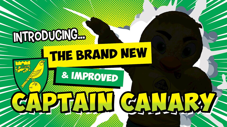 Norwich City is delighted to reveal our new and improved Captain Canary!