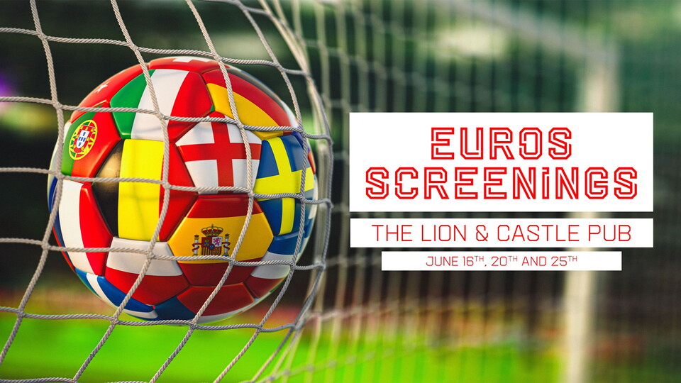 The Lion and Castle will be open throughout June this summer to showcase England's UEFA EURO 2024 group stage fixtures live on the big screens.