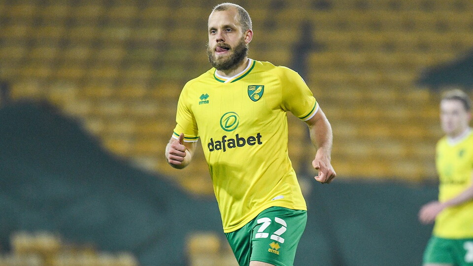 Teemu Pukki has won the Falcon Power Player of the Month award for February.