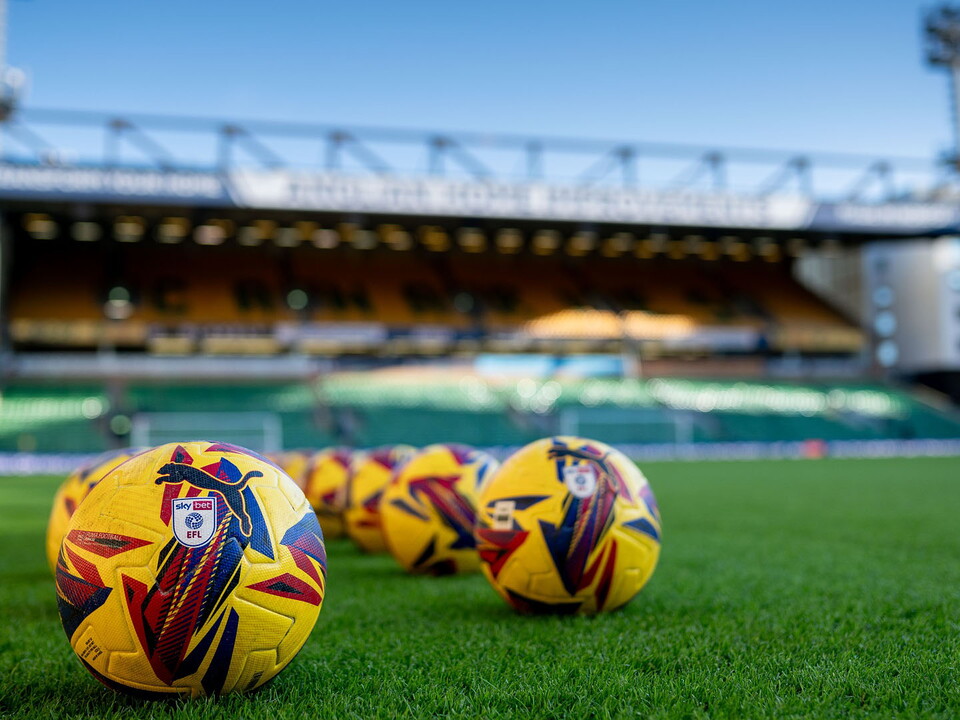 Balls on pitch