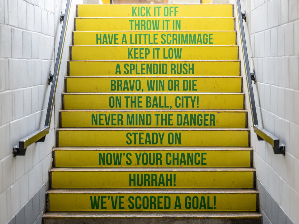 Norwich City steps