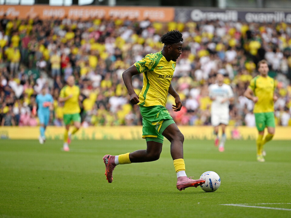 Andre Brooks on the ball